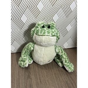 Ganz Spotted Frog Webkins Plush toy Green White Spots Stuffed Animal NO CODE